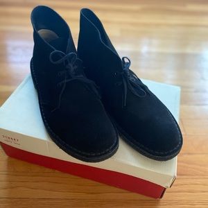 COPY - Clarks Originals Black Suede Desert Boots